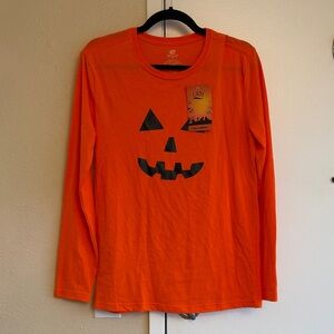Lidy Women's Orange Long Sleeve Tee